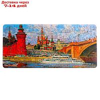 Фигурный деревянный пазл "Москва", 106 деталей
