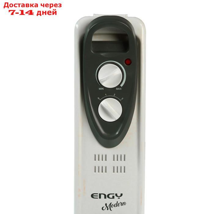 Радиатор ENGY EN-2205 Modern, масляный, 1000 Вт, 5 секций, белый - фото 3 - id-p209294084