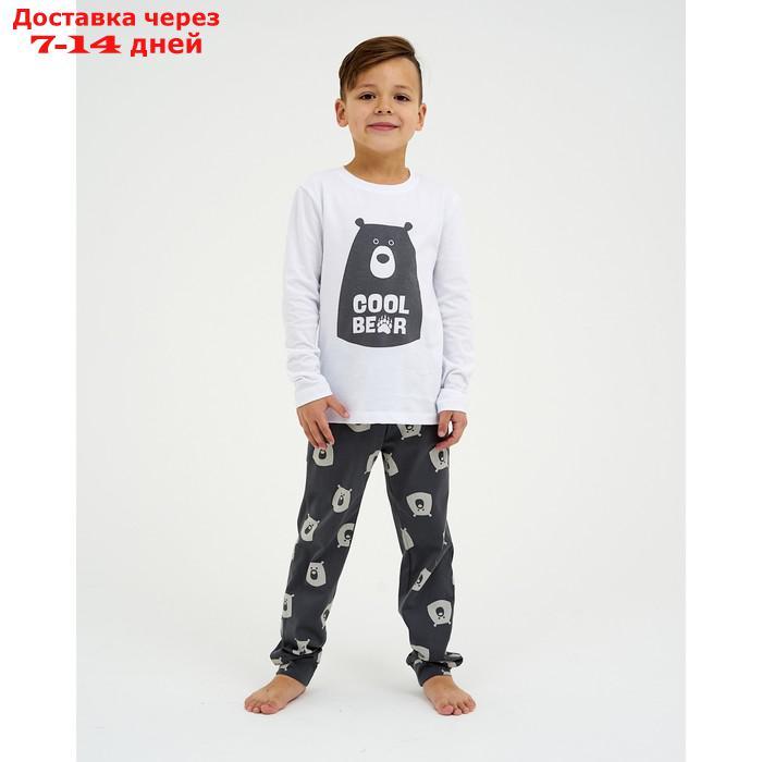 Пижама детская (джемпер, брюки) KAFTAN "Bear" р.30 (98-104) - фото 2 - id-p209299007
