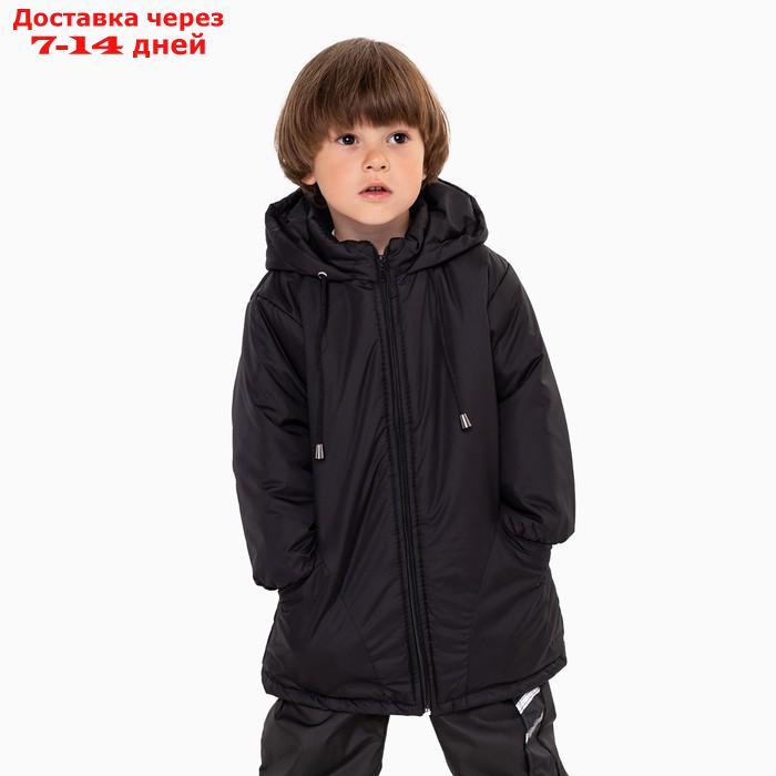 Куртка для мальчика, цвет чёрный, рост 74-80 см - фото 3 - id-p209305953