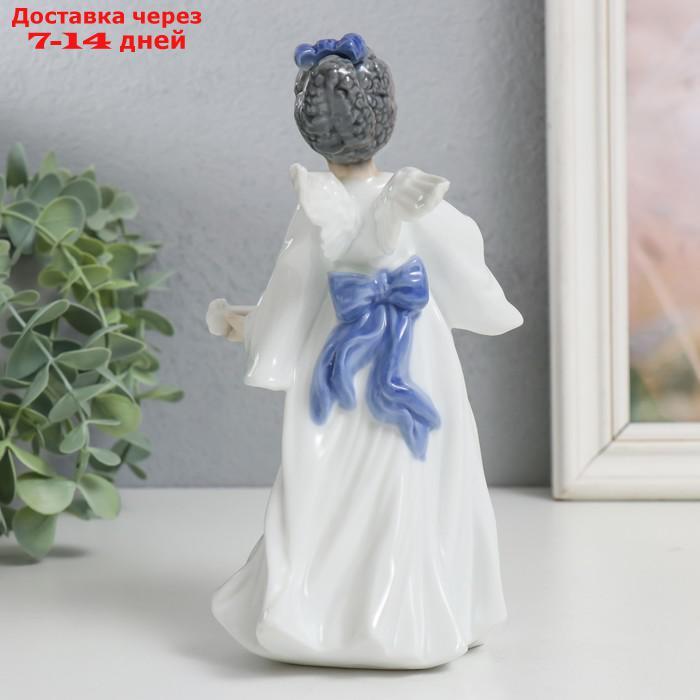 Сувенир керамика "Ангел с лютней" цветной 18,7х8х9 см - фото 3 - id-p209302994