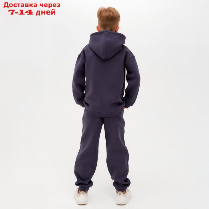 Костюм для мальчика MINAKU: Basic Line KIDS цвет серый, рост 104 - фото 4 - id-p209305974
