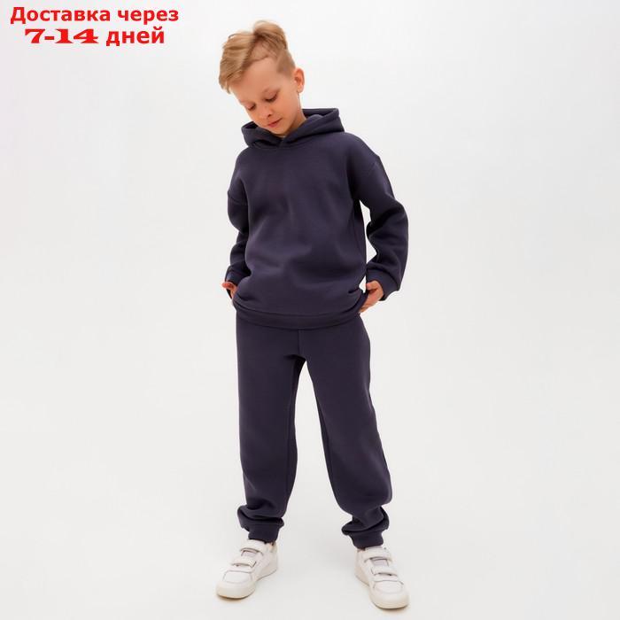 Костюм для мальчика MINAKU: Basic Line KIDS цвет серый, рост 104 - фото 5 - id-p209305974