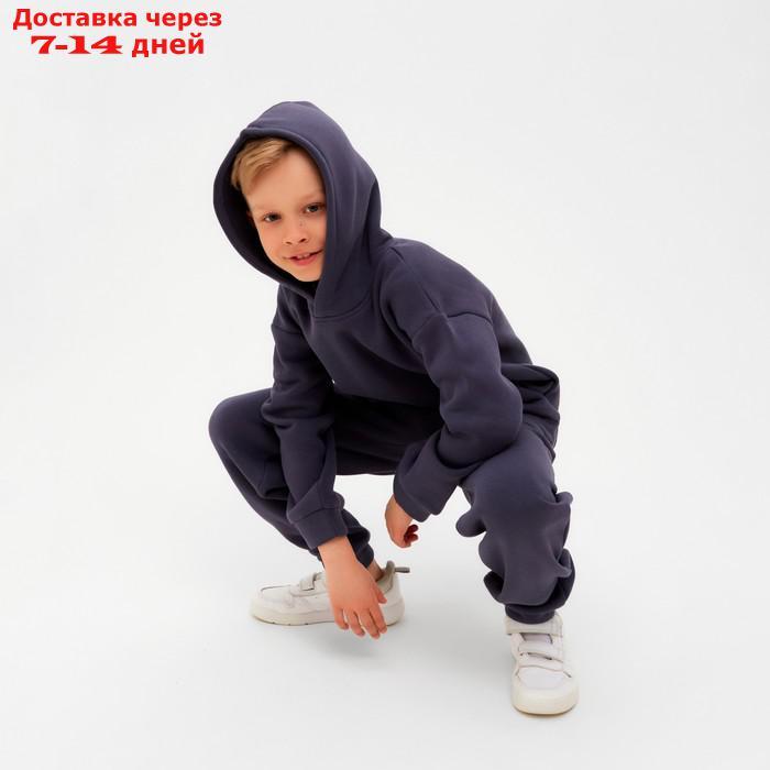 Костюм для мальчика MINAKU: Basic Line KIDS цвет серый, рост 104 - фото 6 - id-p209305974