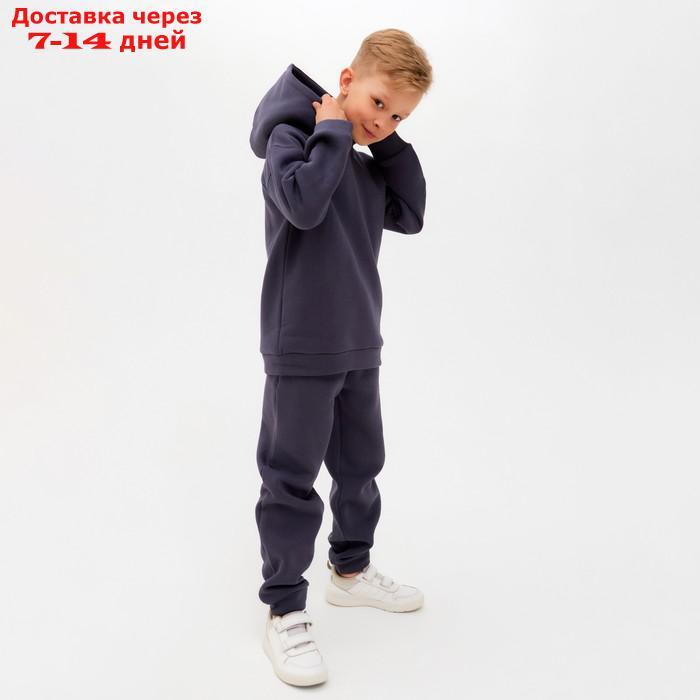 Костюм для мальчика MINAKU: Basic Line KIDS цвет серый, рост 104 - фото 7 - id-p209305974