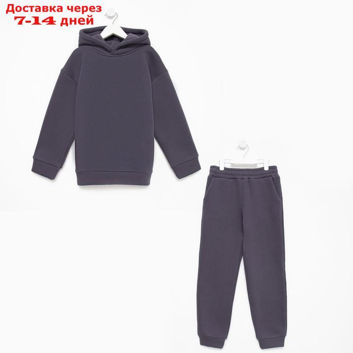 Костюм для мальчика MINAKU: Basic Line KIDS цвет серый, рост 104 - фото 8 - id-p209305974