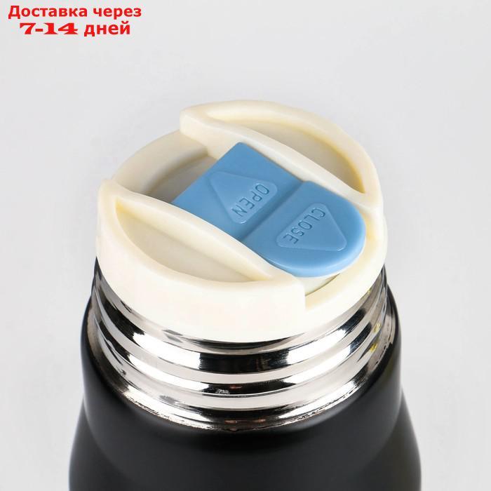 Термос-пуля "Мужской калибр", 450мл, сохраняет тепло 8 ч, 7х28 см - фото 5 - id-p209301003