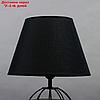 Настольная лампа 16784/1 E27 40Вт черный 18х18х40,5 см, фото 4