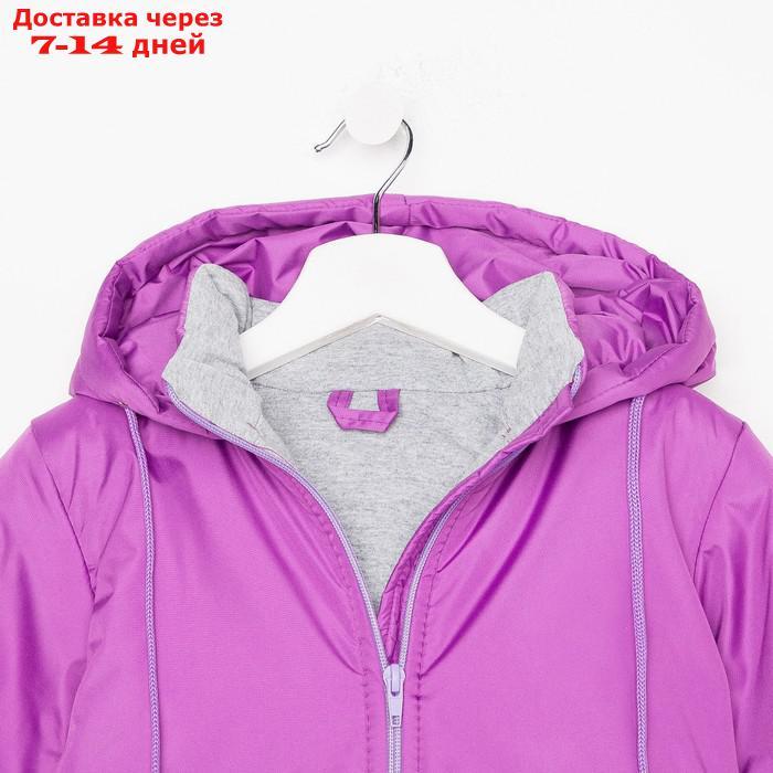 Куртка для девочки, цвет сиреневый, рост 92-98 см - фото 8 - id-p209305997