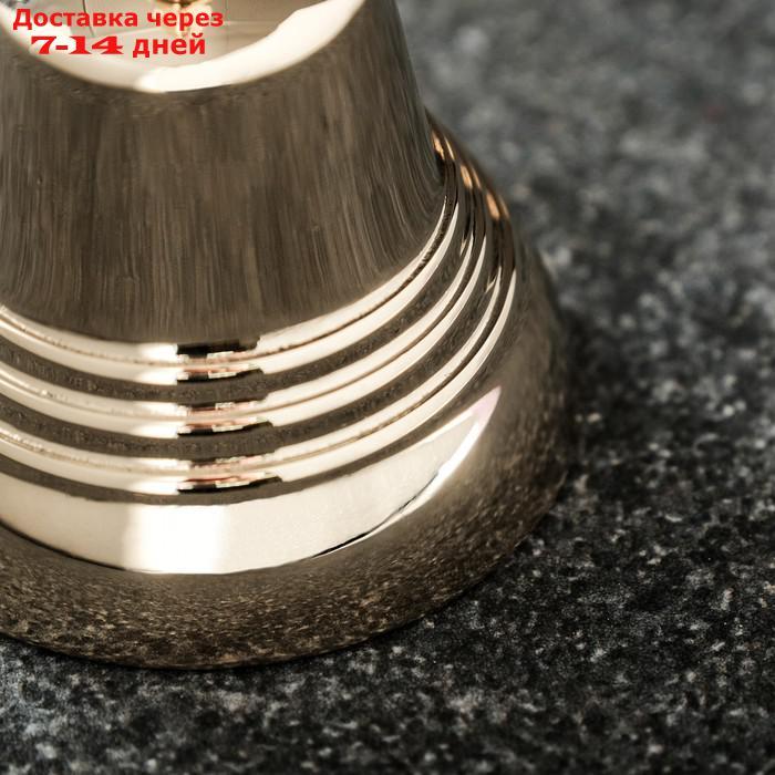 Валдайский колокольчик с металлической ручкой, 5 см - фото 3 - id-p209298059