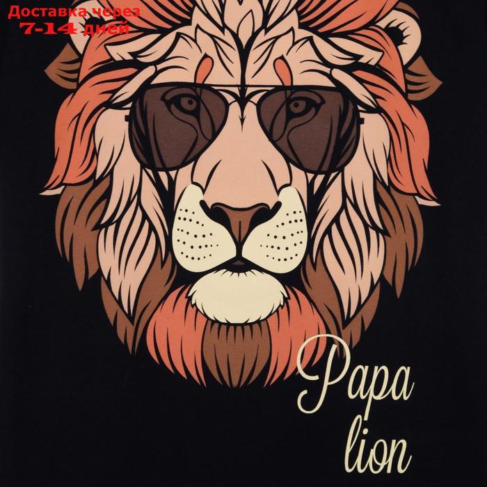 Пижама мужская (футболка и брюки) KAFTAN "Lion" р.56 - фото 9 - id-p209301059