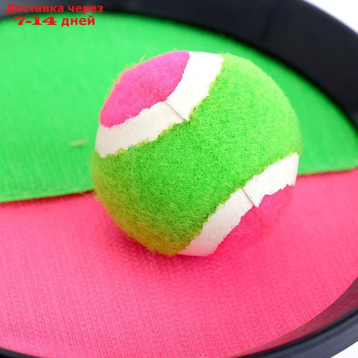 Игра "Поймай мяч", на липучках, d=15,5 см - фото 2 - id-p209296140