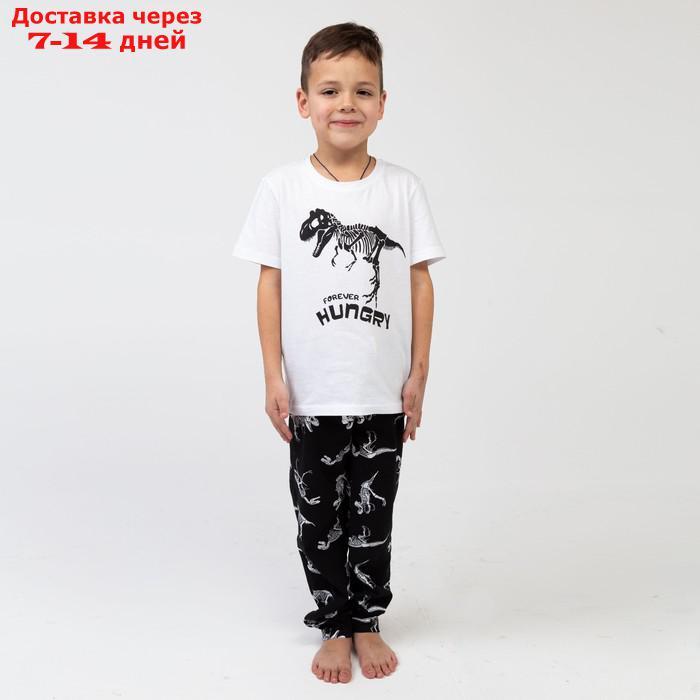 Пижама (футболка, брюки) KAFTAN "Динозавры" рост 98-104 (30)