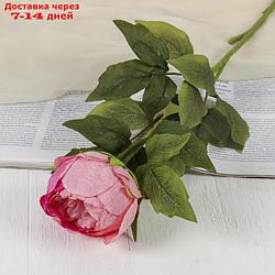 Цветы искусственные "Крупный пион" 9*70 см, розовый