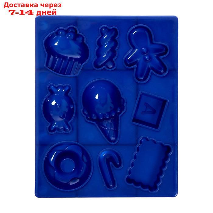 Набор для игры с пластилином "Сладкие конфетки", 4 баночки с пластилином - фото 2 - id-p209301151