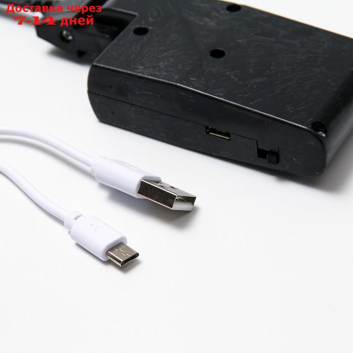 Игрушка для кошек "Золотой окунь" с двигающимся хвостом и с USB-зарядкой, 28 см - фото 3 - id-p209302151