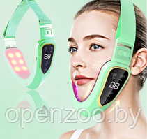 Электрический массажёр для лица V-Face Facial massage instrument V80 (12 режимов интенсивности) Мятный
