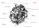 Гидронасос аксиально-поршневой BOBCAT 7217145 (model 83044027) для погрузчика Massey Ferguson TH.6030H, фото 2