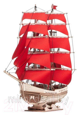 Корабль игрушечный Lemmo С парусами Секрет Океана / 01-91 - фото 1 - id-p209548404