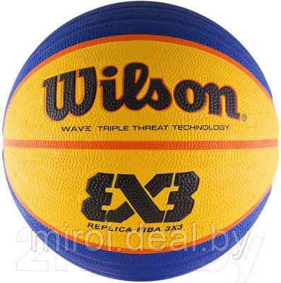 Баскетбольный мяч Wilson Fiba 3x3 Replica / WTB1033XB - фото 1 - id-p209570396