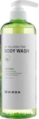 Гель для душа с эксрактом чайного дерева Mizon My Relaxing Time Body Wash Teatree, 800 мл - фото 1 - id-p209646028