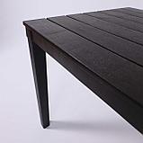 Стол прямоугольный "Прованс" 1400*800*700мм, шоколадный, фото 5