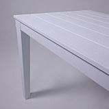 Стол прямоугольный "Прованс" 1400*800*700мм, белый, фото 4