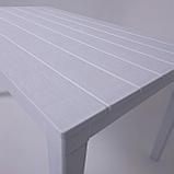 Стол прямоугольный "Прованс" 1400*800*700мм, белый, фото 5