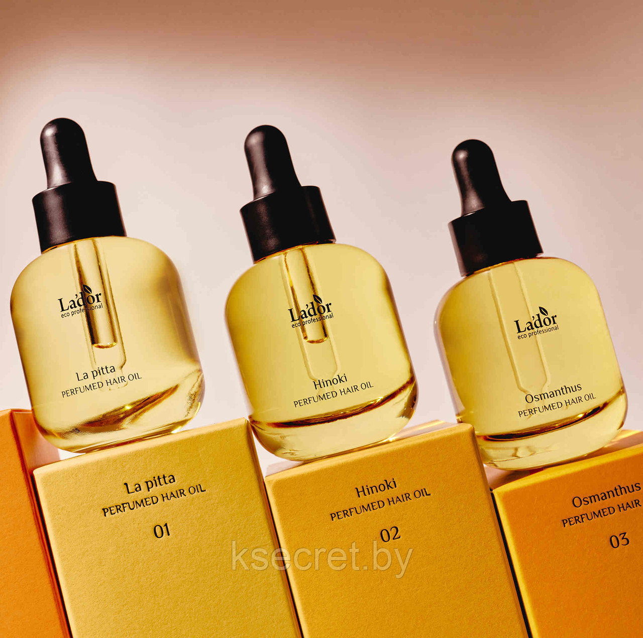 Восстанавливающее парфюмированное масло для волос Lador Perfumed Hair Oil 03 Osmanthus 30мл - фото 3 - id-p209646553