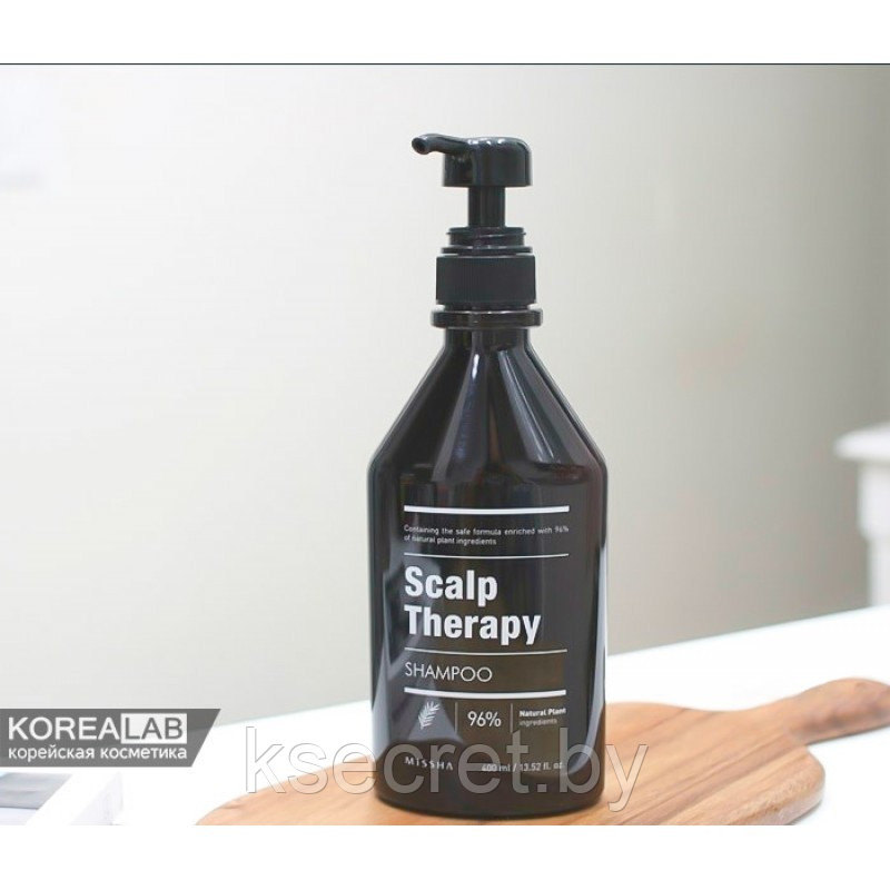 Укрепляющий шампунь для волос MISSHA Scalp Therapy Shampoo - 400ml - фото 2 - id-p209646777