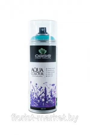 Спрей-краска Oasis Aqua Color, 400 мл, мятный