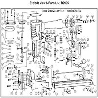 Спусковой механизм (№31) для FROSP R9905