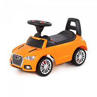 Автомобиль-каталка Полесье SuperCar №2 Audi со звуковым сигналом оранжевая (в коробке)