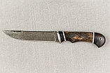 Нож Рыбак х12мф черный граб стабилизированная карельская береза (фиолетовая) с крючком. Подарок мужчине., фото 2