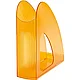 Лоток для бумаги вертикальный "Twin" оранжевый прозрачный (цена с НДС), фото 2