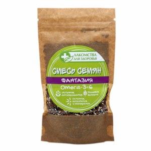 Смесь семян "Фантазия" 120 гр Лакомства для здоровья