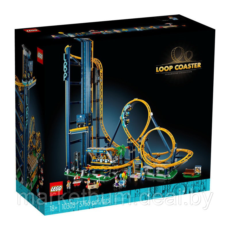 LEGO 10303 Американские горки - фото 1 - id-p209657828