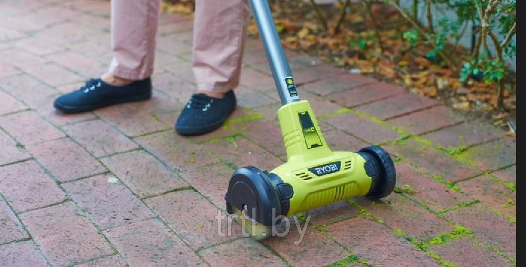 Щетка для швов тротуарной плитки металлическая RYOBI RAC814 (5132004346) код 1.17123