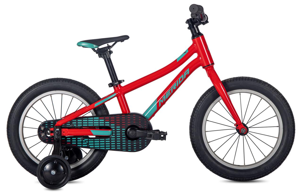 Велосипед Merida Matts J.16+ MattRaceRed/Teal