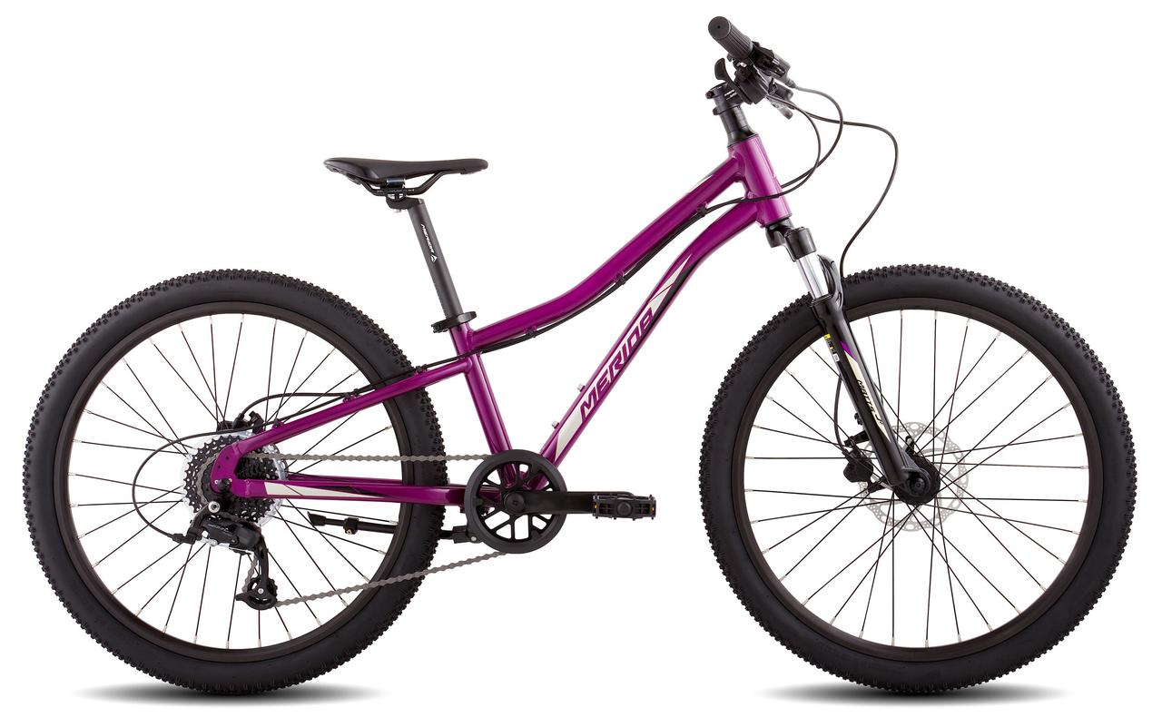 Велосипед Merida Matts J.24 Pro Purple/BlackChampagne - фото 1 - id-p209659527