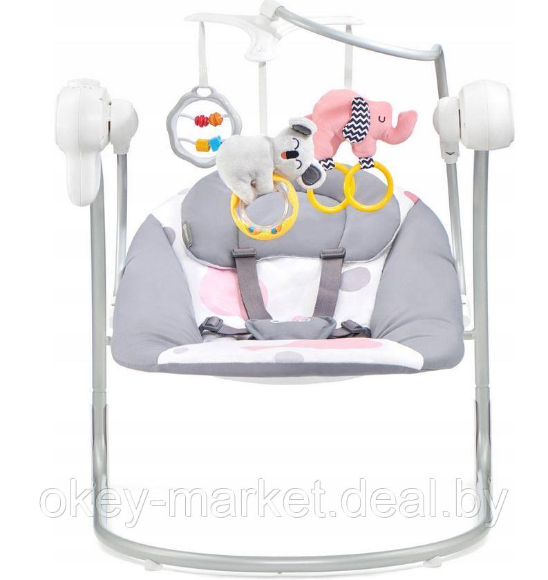 Качели для новорожденных KinderKraft Minky Pink - фото 2 - id-p209659746