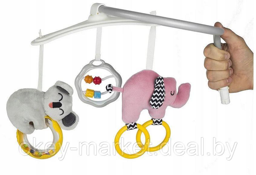 Качели для новорожденных KinderKraft Minky Pink - фото 9 - id-p209659746