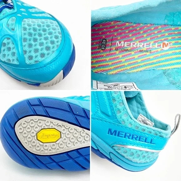 Полуботинки женские Merrell CRUSH GLOVE women`s shoes ярко голубой - фото 9 - id-p209659845