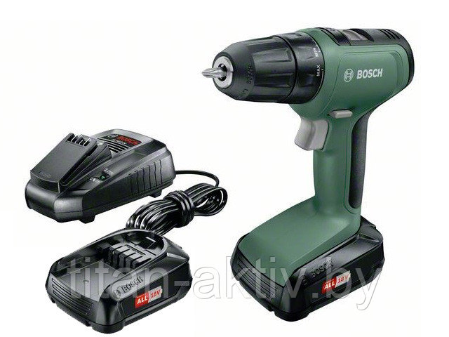 Аккум. дрель-шуруповерт BOSCH UniversalDrill 18 в кор. (18.0 В, 2 акк., 1.5 А/ч Li-Ion, 2 скор., 30 - фото 1 - id-p209660467