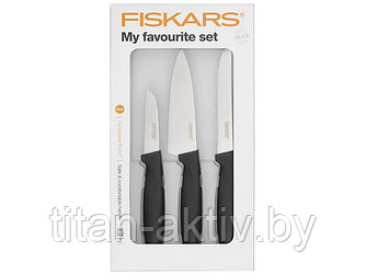 Набор ножей 3 шт. Functional Form Fiskars (FISKARS ДОМ)