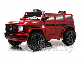 Детский электромобиль RiverToys Mercedes-Benz G63 O111OO (красный глянец) Лицензия