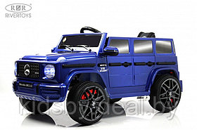 Детский электромобиль RiverToys Mercedes-Benz G63 O111OO (синий глянец) Лицензия