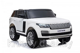 Детский электромобиль RiverToys Range Rover HSE 4WD Y222YY (белый) Лицензия Двухместный Полнопрводный