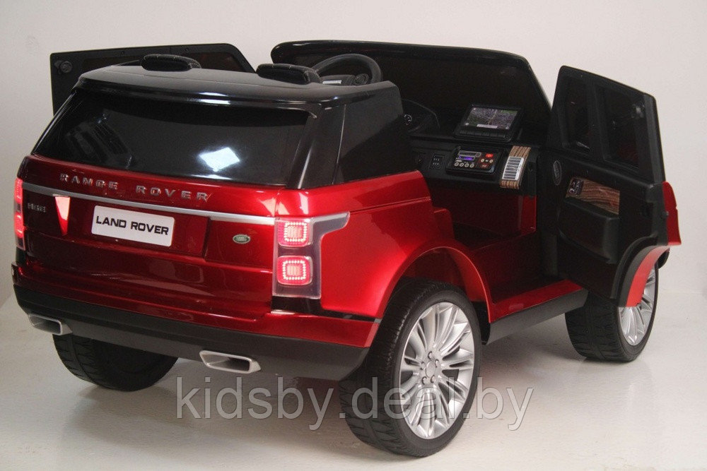 Детский электромобиль RiverToys Range Rover HSE 4WD Y222YY (красный глянец) Лицензия Двухместный Полнопрводный - фото 2 - id-p207721132