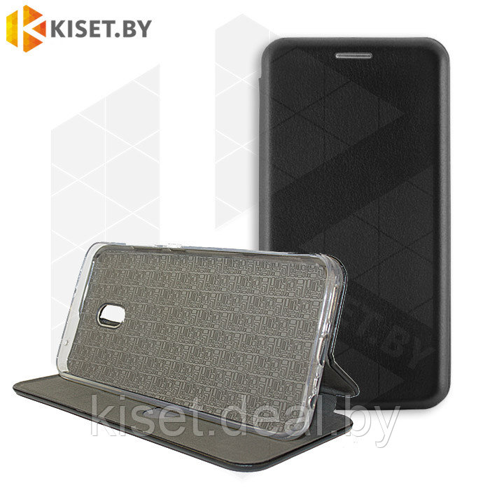 Чехол-книжка KST Book Case 3D с визитницей для Xiaomi Redmi 8A черный - фото 1 - id-p209663361